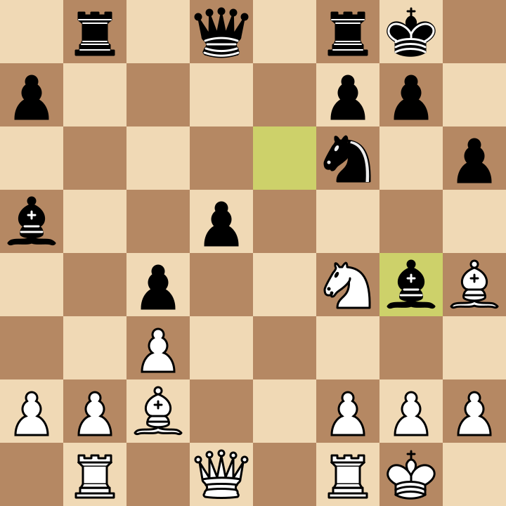 Paravyan against Movahed, Chess.com blitz, after Black's 16...Bg4, White to move